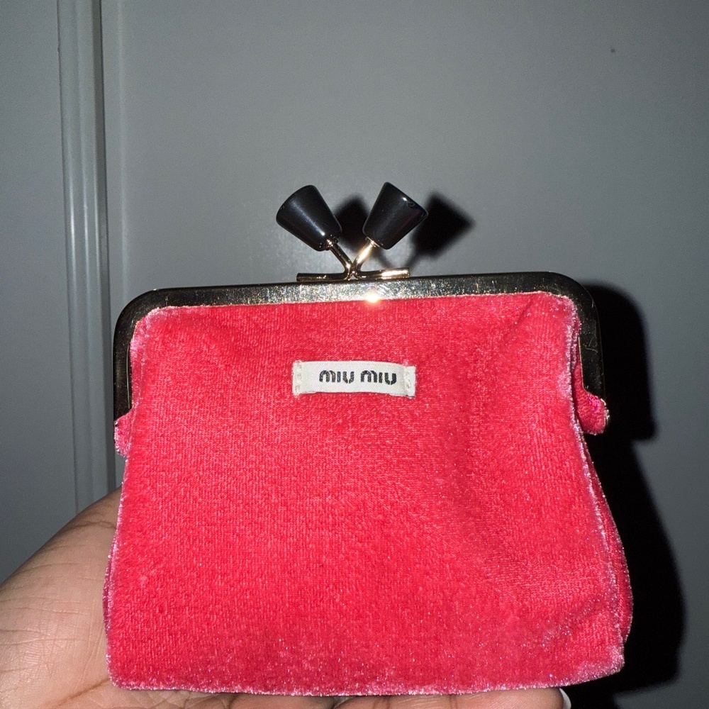 Miu Miu GWP Kiss-lock Coin Pouch